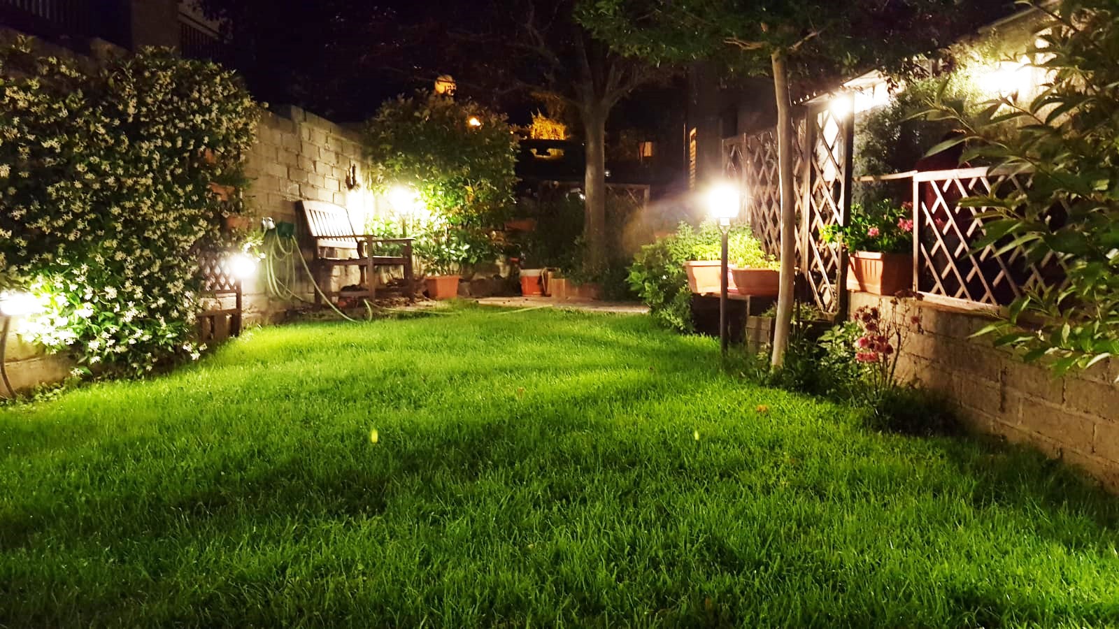 Giardino di sera