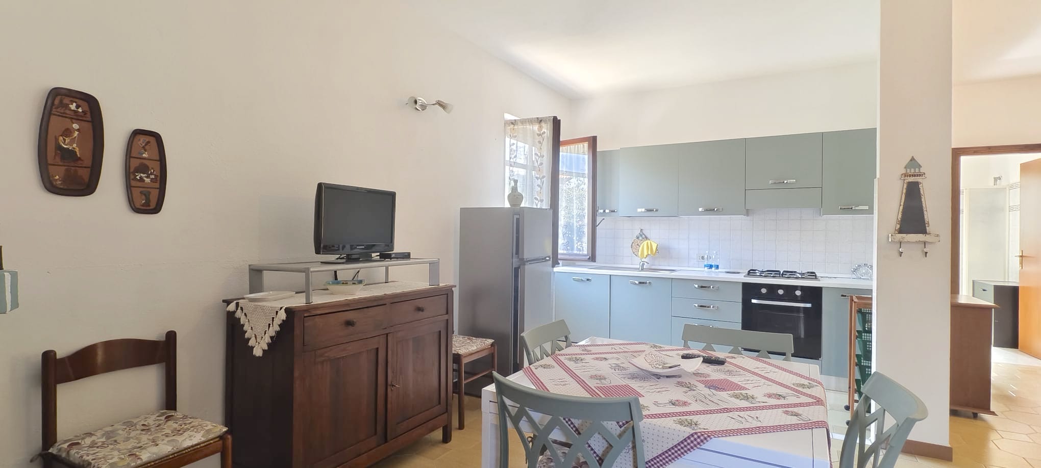 Rif. 1358 - Quadrilocale con giardino e garage