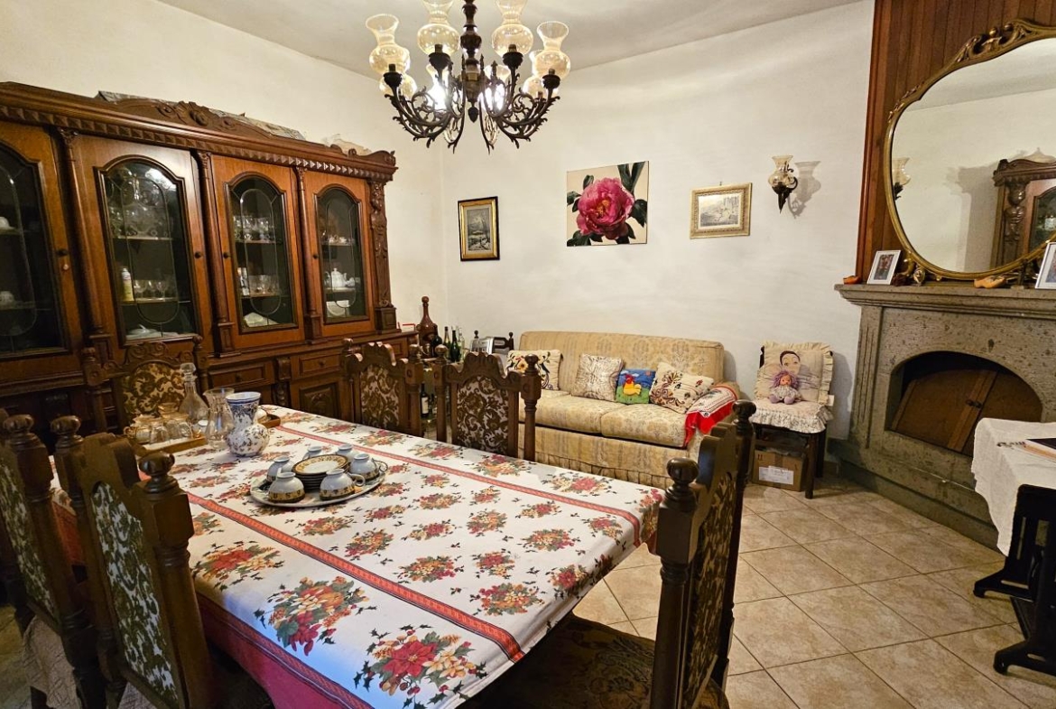 Soggiorno con camino