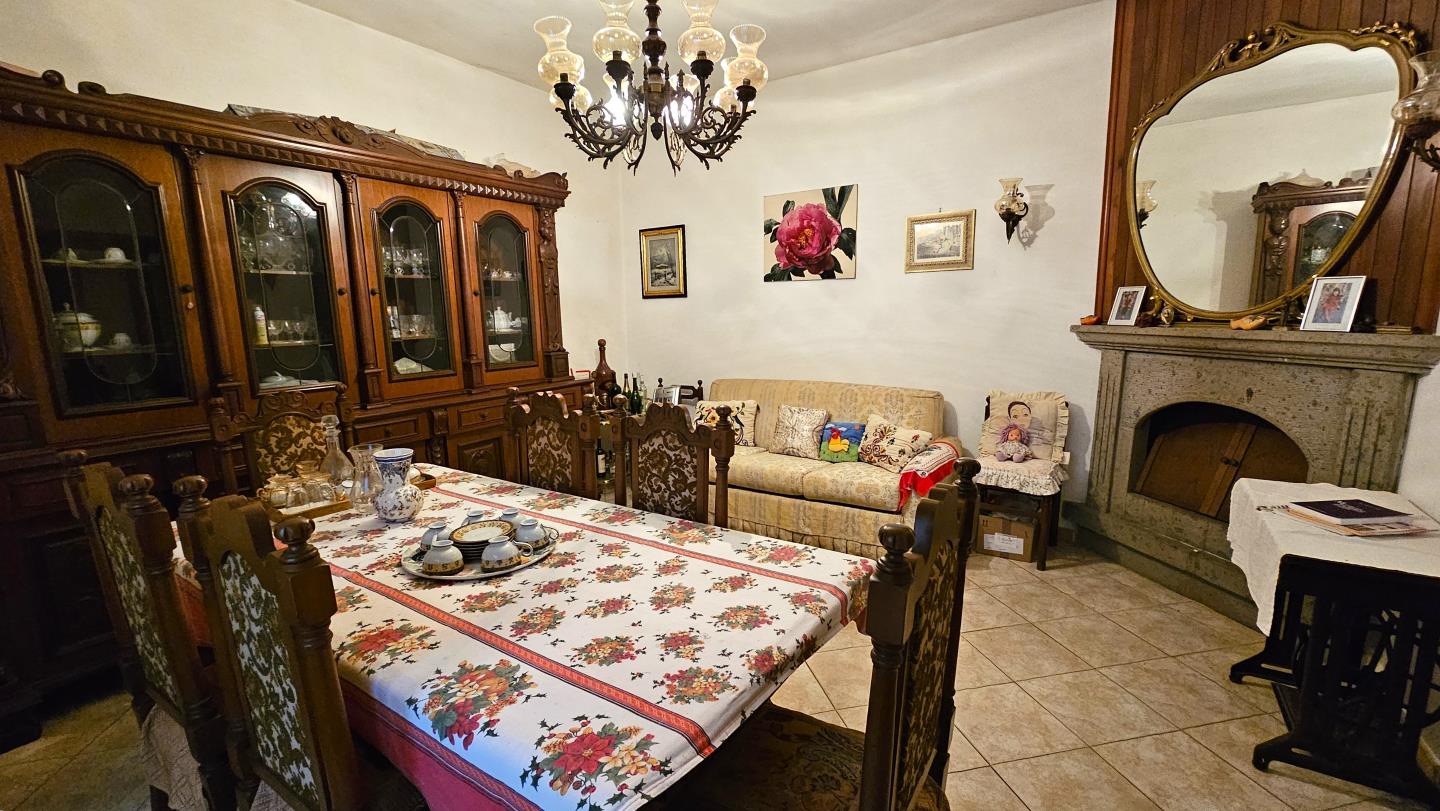 Soggiorno con camino