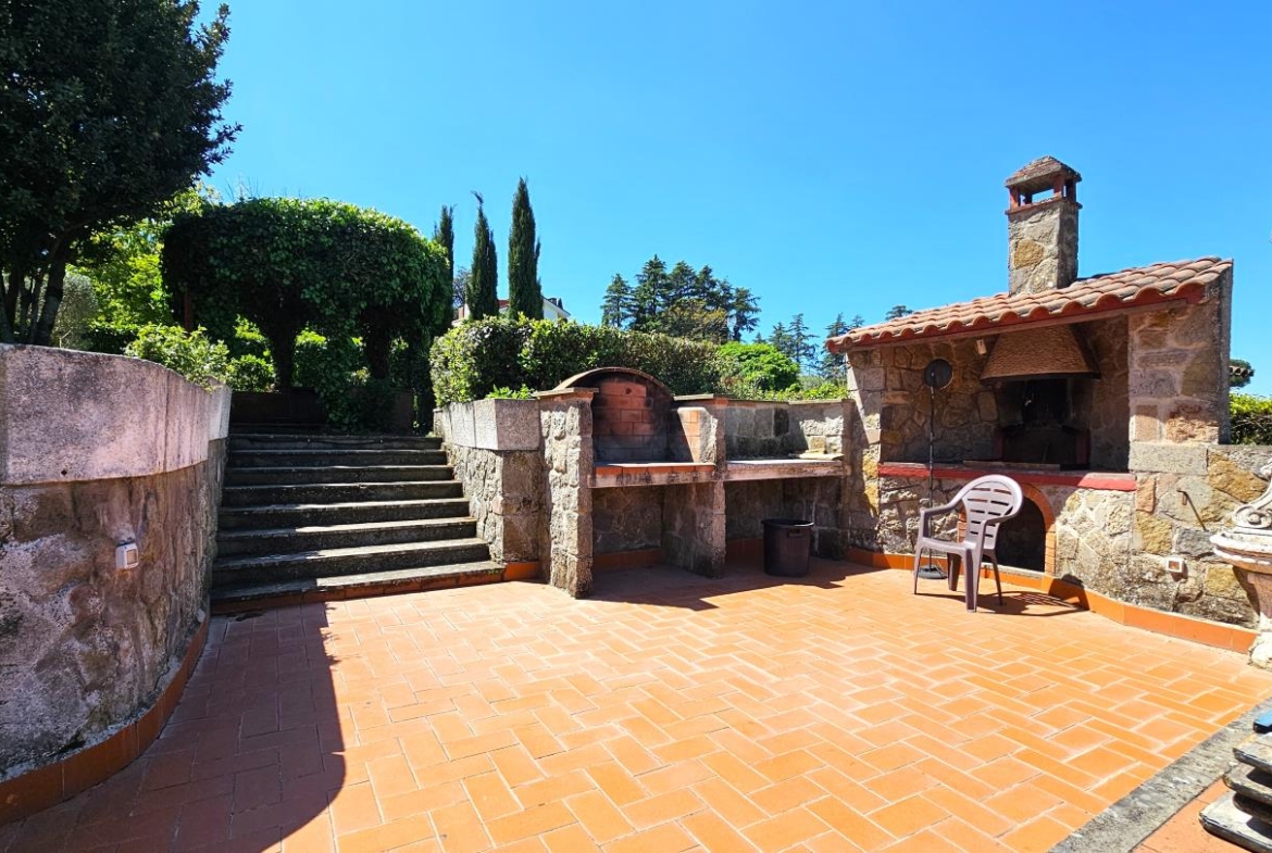 Terrazzo con forno